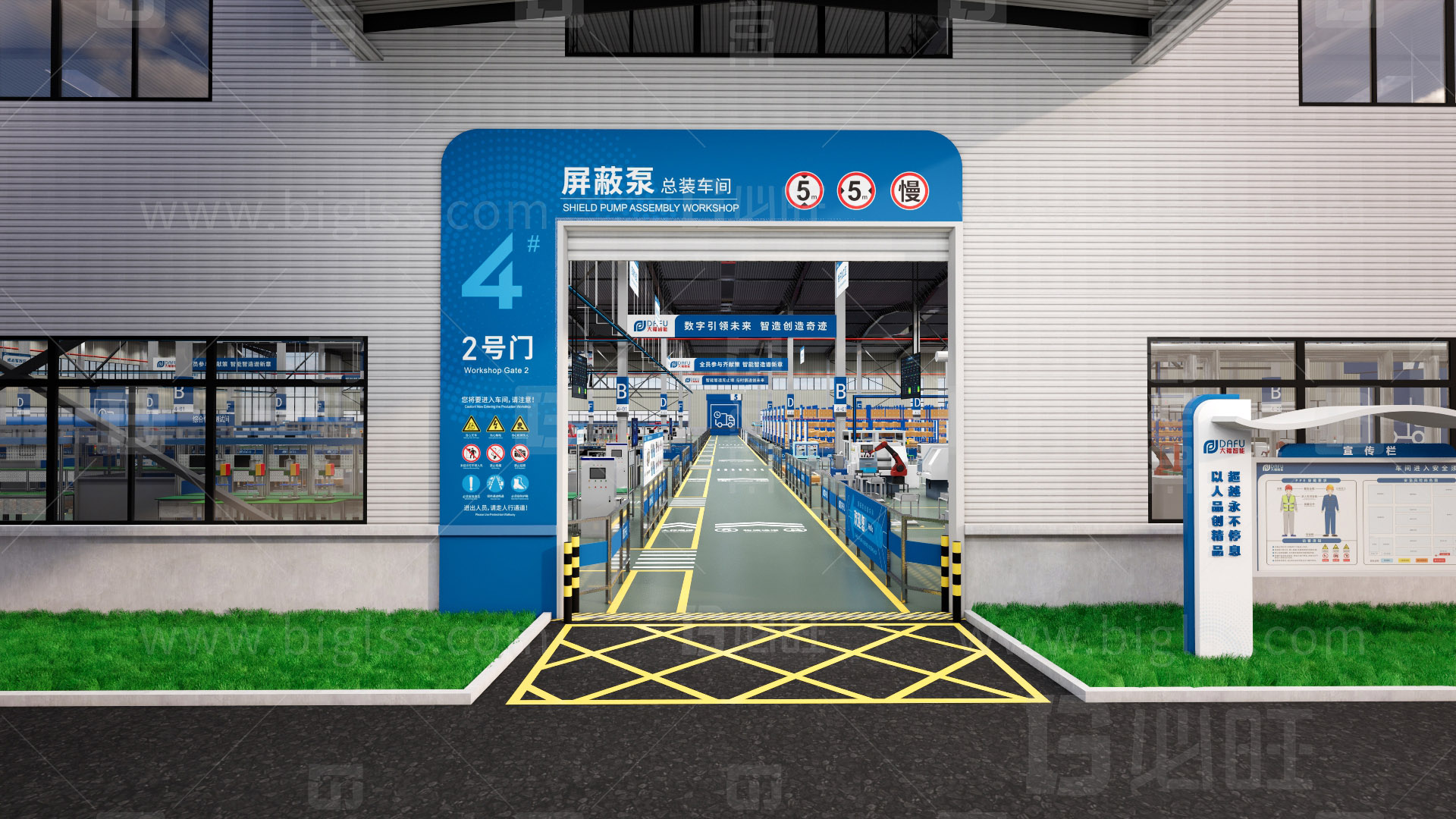 工廠目視化，車間目視化，目視化設(shè)計(jì)，空間設(shè)計(jì)