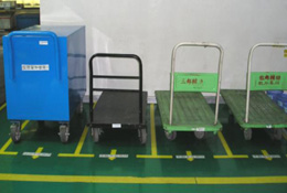 車輛、搬運工具定位線